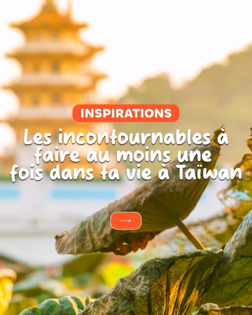 Ceci est une sélection purement subjective, bien sûr 😎

Il y a bien évidemment des milliers de choses à voir à Taïwan et les préférences des uns ne sont pas forcément les mêmes pour les autres (et il est difficile de tout résumer en un carrousel 🤭).

T’aurais ajouté quoi toi ? 😍