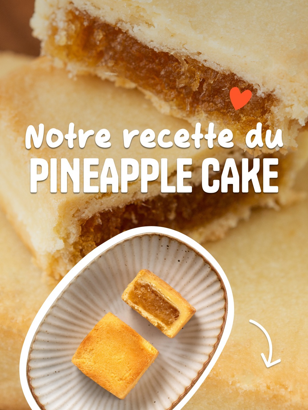 Si tu aimes l’ananas et les gâteaux, tu aimeras forcément notre gâteau à l’ananas 😎

Pour le préparer, il te faut : 
🔸 200g d’ananas haché
🔸 50g de sucre de canne
🔸 Le jus d’½ citron pressé
🔸 100g de beurre pommade
🔸 50g de sucre glace
🔸 30g de poudre de lait
🔸 200g de farine
🔸 ½ sachet de levure chimique
🔸 1 pincée de sel
🔸 1 oeufs

Les étapes :
1️⃣ Dans une casserole, verse l’ananas haché, le sucre de canne et le jus de citron jusqu’à ce que l’ananas brunisse et devienne translucide (ça fera une sorte de confis).
2️⃣ Retire ta casserole du feu et réserve-la 1h au frais.
3️⃣ Dans un grand récipient, mélange le sucre glace et le beurre pommade. Ajoute la poudre de lait, la levure, le sel et continue de mélanger.
4️⃣ Ajoute l’œuf à la pâte puis la farine de blé et mélange jusqu’à l’obtention d’une pâte homogène.
5️⃣ Réserve au frais pendant 30 min.
6️⃣ Préchauffe ton four à 160°C.
7️⃣ Découpe la pâte en 6 portions. Aplatis chacune d’elles avec la main puis garnis-les d’ananas confit. Referme les 6 pâtes en formant des boules.
8️⃣ Dépose chaque portion dans de petits moules à gâteaux de la forme que tu souhaites. Aplatis-les avec la paume de ta main pour que la pâte remplisse bien le moule.
9️⃣ Enfourne pendant 10 min.
🔟 Démoule ensuite les petits gâteaux, retourne-les et enfourne-les 5 minutes supplémentaires.
1️⃣1️⃣ Retire du four, laisse refroidir un peu et régale-toi. 😋

📸 WONG SZE FEI / RomixImage - Adobe Stock