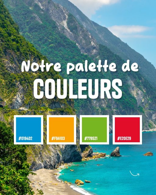 On peut dire que Taïwan est colorée, à l’image de ses multiples facettes 🎨

Et toi, si tu devais choisir une couleur pour représenter notre île, ce serait laquelle ?

📸 Adobe Stock